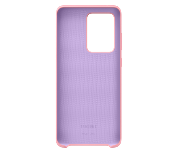 Samsung Silicone Cover do Galaxy S20 Ultra Pink - 544187 - zdjęcie 2
